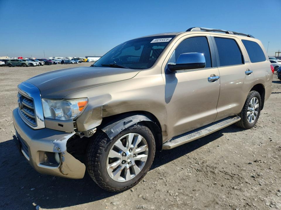 2008 Toyota Sequoia VIN 5TDBY68A28S006201 COPART salvage auction — FRONT END, Co - Public - Salvage Title, sold $900 on 2026-07-28 (photo 1)