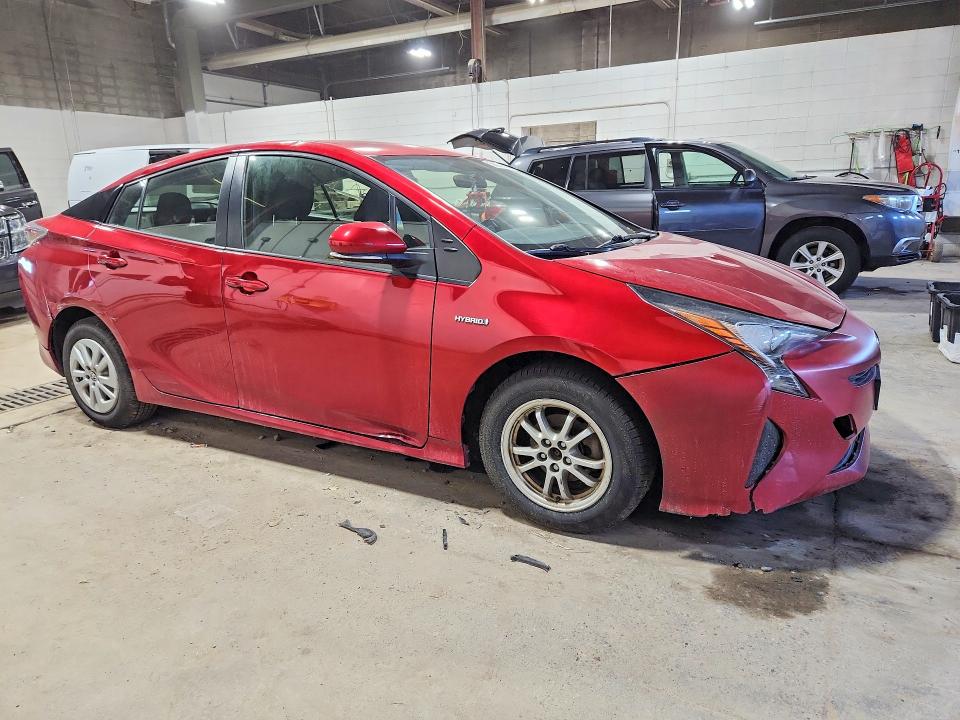 2016 Toyota Prius VIN JTDKBRFU4G3515724 COPART salvage auction — FRONT END, Mn - Cert Of Title-Salvage, sold $275 on 2026-07-21 (photo 4)
