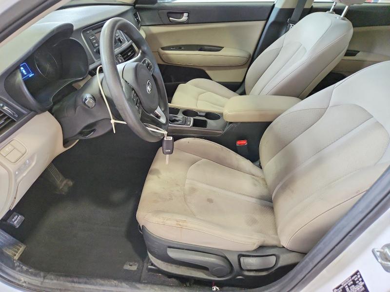 2017 Kia Optima VIN 5XXGT4L33HG171449 COPART salvage auction — FRONT END, Va - Cert Of Title - Salvage, sold $2,250 on 2026-07-10 (photo 7)