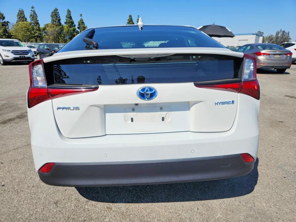 2022 Toyota Prius VIN JTDKAMFU9N3176820 COPART salvage auction — FRONT END, Ca - Salvage Certificate, sold $300 on 2026-07-21 (photo 6)