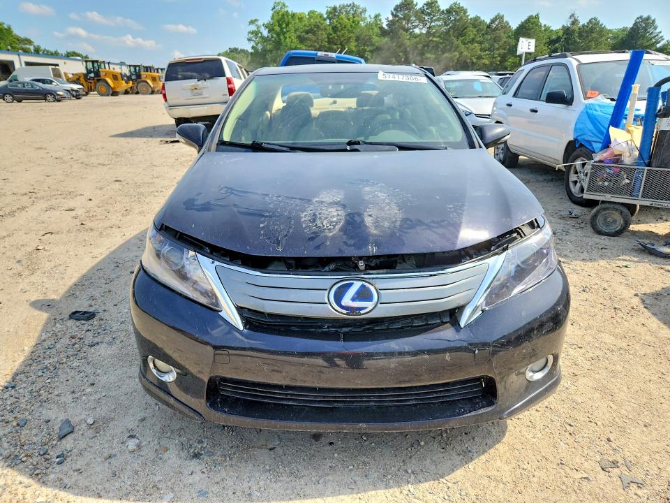 2010 Lexus Hs 250h VIN JTHBB1BA4A2007908 COPART salvage auction — REAR END, VA - CERT OF TITLE - SALVAGE, sold $100 on 2026-07-14 (photo 5)