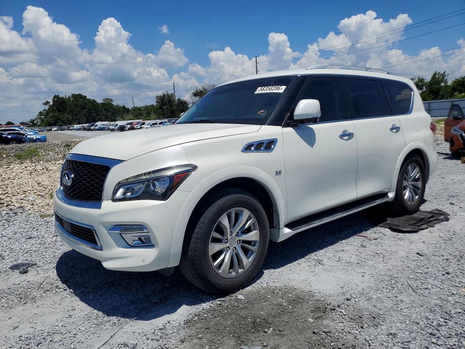 2016 Infiniti Qx80 VIN JN8AZ2NE1G9122015 COPART salvage auction — MINOR DENT/SCRATCHES, OH - CERTIFICATE OF TITLE, sold $2,100 on 2026-07-29 (photo 1)