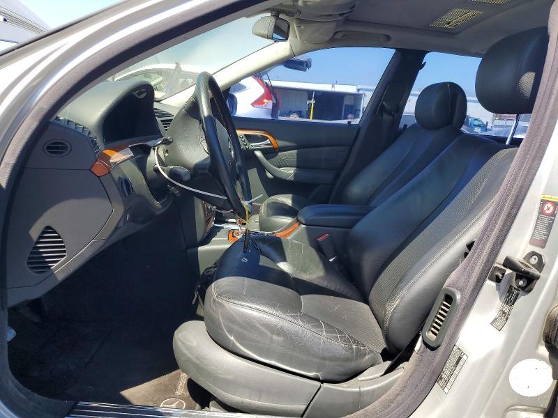 2004 Mercedes-benz S class VIN WDBNG70J34A409871 COPART salvage auction — SIDE, Ca - Dis/Dlr/Exp Only Clean Title, sold $450 on 2026-07-06 (photo 7)