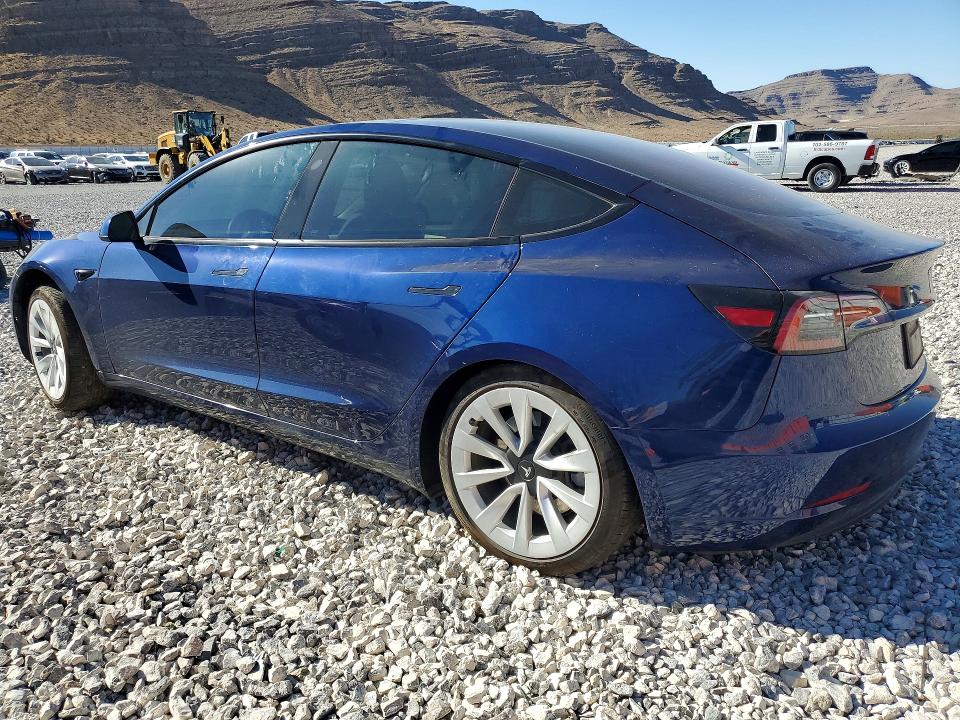 2023 Tesla Model 3 VIN 5YJ3E1EA6PF593672 COPART salvage auction — REAR END, Ca - Salvage Certificate, sold $150 on 2026-07-22 (photo 2)