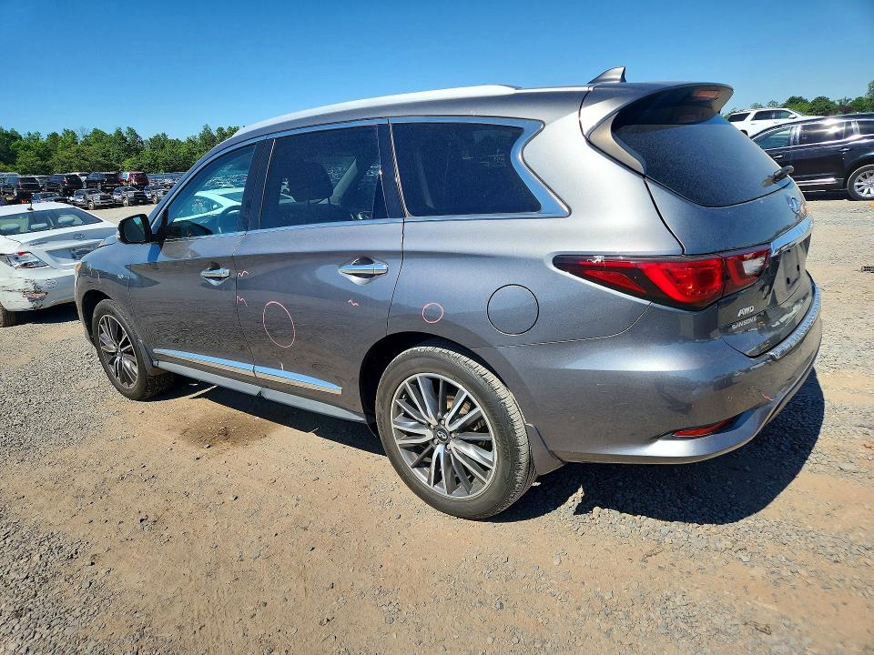 2020 Infiniti Qx60 VIN 5N1DL0MM2LC548747 COPART salvage auction — FRONT END, Nj - Cert Of Title-Salvage, sold $5,200 on 2026-07-31 (photo 2)
