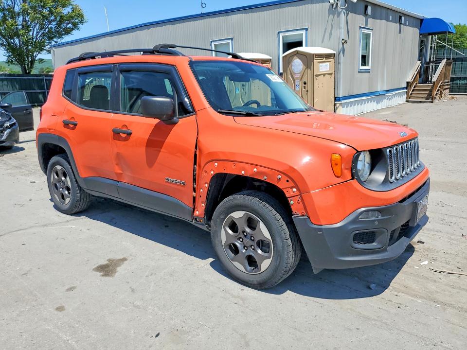 2015 Jeep Renegade VIN ZACCJBAHXFPC02910 COPART salvage auction — SIDE, Pa - Certificate Of Salvage, sold $2,200 on 2026-07-15 (photo 4)