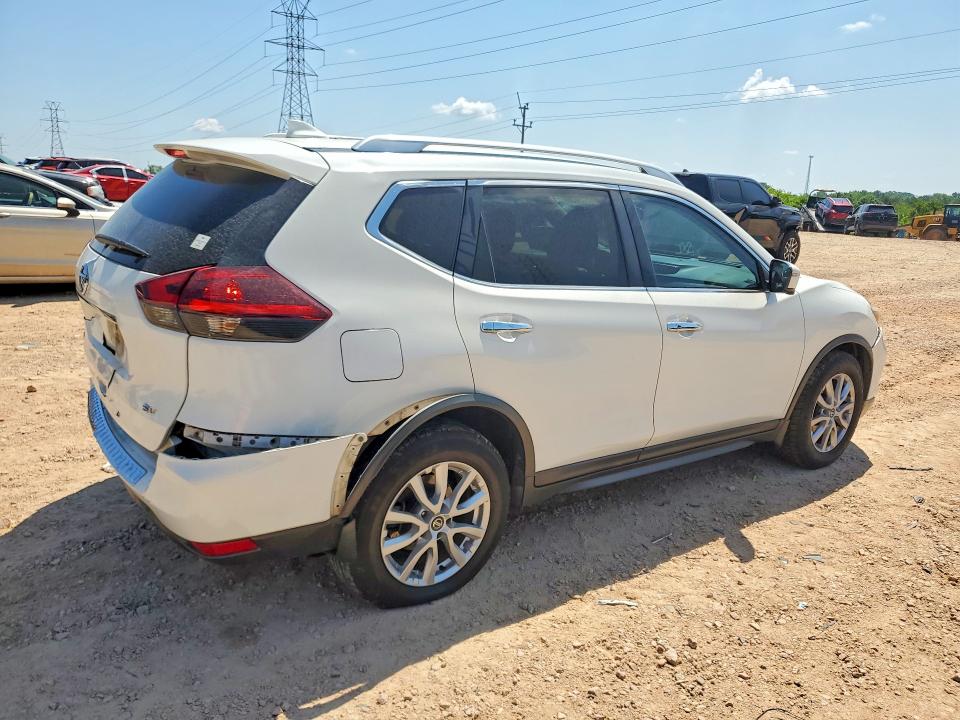2018 Nissan Rogue VIN KNMAT2MT7JP530986 COPART salvage auction — REAR END, Nc - Salvage Certificate Of Title, sold $2,150 on 2026-07-27 (photo 3)