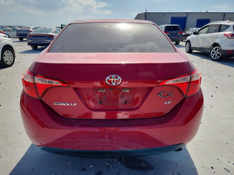 2017 Toyota VIN 5YFBURHE5HP631796 COPART salvage auction — FRONT END, Tx - Certificate Of Title, sold $200 on 2026-07-28 (photo 6)