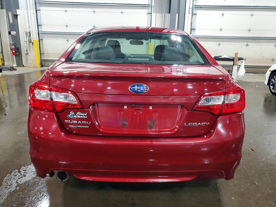 2015 Subaru LEGACY VIN 4S3BNBN63F3035495 COPART salvage auction — FRONT END, Mn - Cert Of Title-Prior Salvage, sold $250 on 2026-07-28 (photo 6)