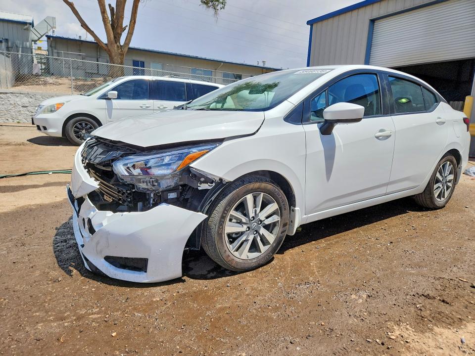 2025 Nissan Versa VIN 3N1CN8EV2SL873016 COPART salvage auction — FRONT END, Nm - Cert Of Title-Salvage, sold $4,400 on 2026-07-09 (photo 1)