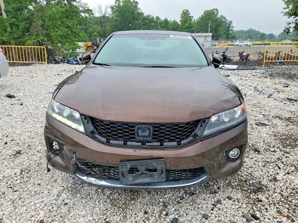 2013 Honda Accord VIN 1HGCT2B81DA012162 COPART salvage auction — FRONT END, Md - Cert Of Salvage > 75% Damage, sold $1,000 on 2026-07-09 (photo 5)