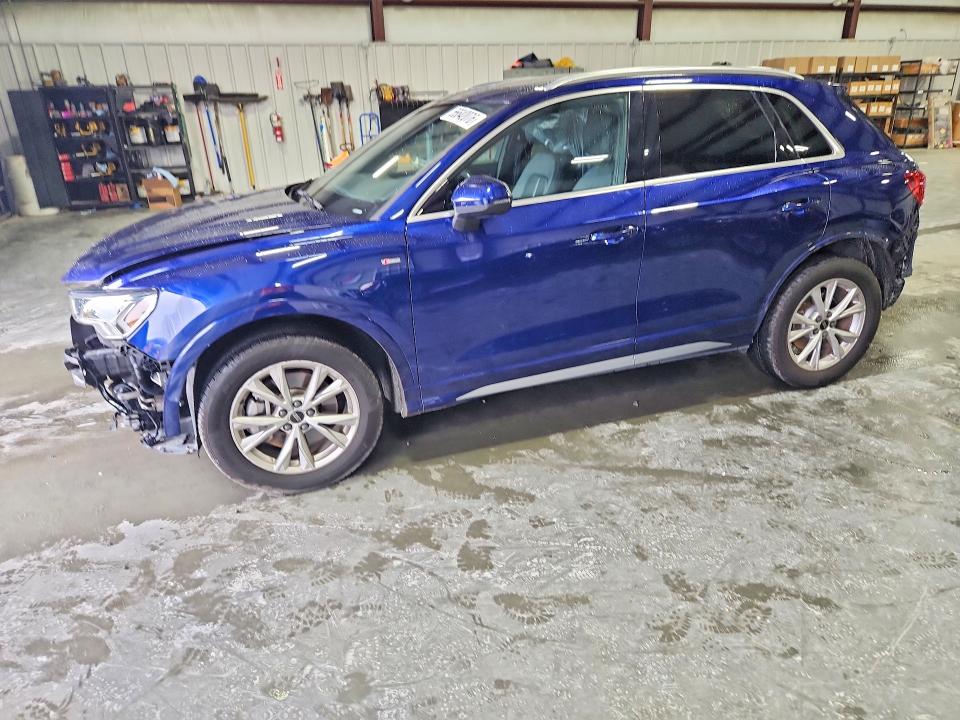 2024 Audi Q3 VIN WA1DECF33R1055842 COPART salvage auction — FRONT END, Sc - Cert Of Title-Salvage, sold $6,100 on 2026-07-29 (photo 1)