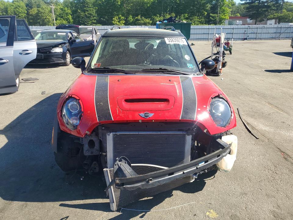 2011 Mini Cooper VIN WMWZG3C58BTY30493 COPART salvage auction — FRONT END, Ri - Cert Of Title-Salvg Parts Only, sold $475 on 2026-07-30 (photo 5)