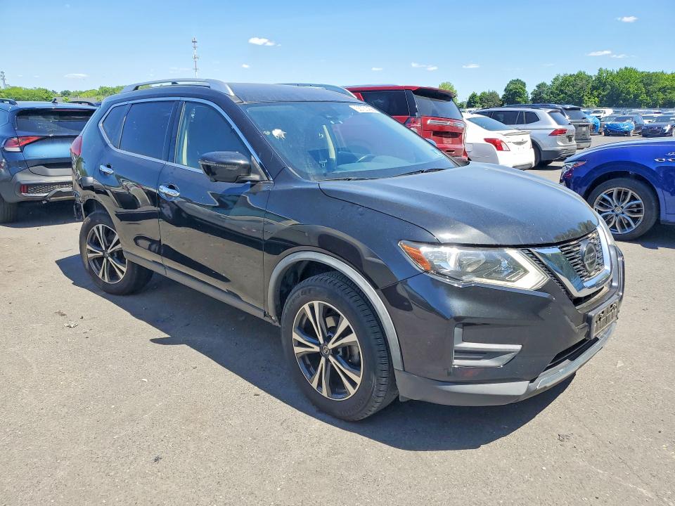 2020 Nissan Rogue VIN JN8AT2MV0LW121954 COPART salvage auction — REAR END, Nj - Cert Of Title-Salvage, sold $1,950 on 2026-07-30 (photo 4)