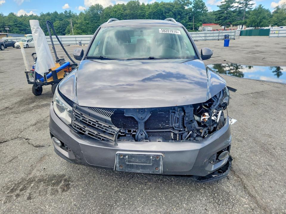 2012 Volkswagen Tiguan VIN WVGAV7AXXCW004645 COPART salvage auction — FRONT END, Ct - Cert Of Title-Salvage, sold $425 on 2026-07-09 (photo 5)
