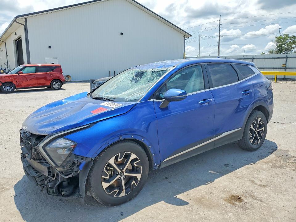 2023 Kia Sportage VIN 5XYK33AF8PG123683 COPART salvage auction — ALL OVER, IA - CERT OF TITLE-SALVAGE TITLE, sold $3,200 on 2026-07-24 (photo 1)