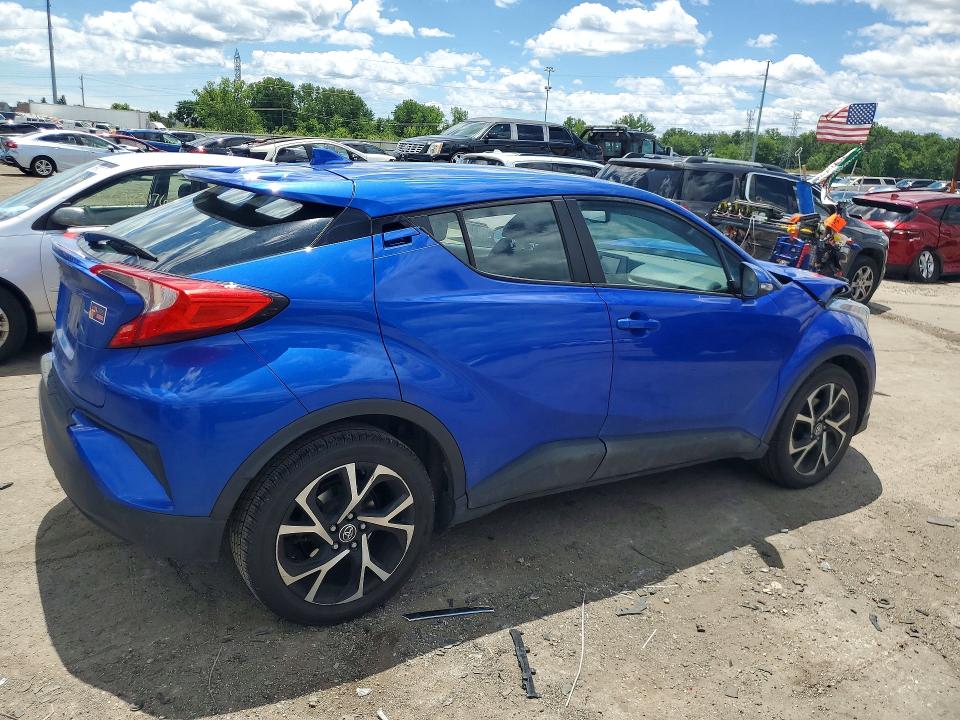 2018 Toyota C-hr VIN NMTKHMBX9JR048015 COPART salvage auction — FRONT END, Mi - Certificate Of Title, sold $3,750 on 2026-07-10 (photo 3)