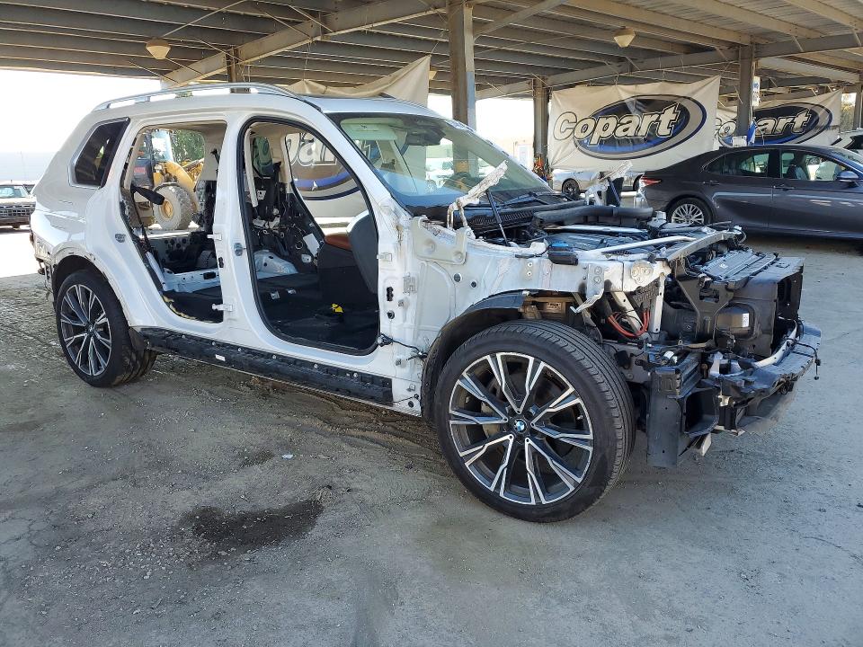 2019 BMW X7 VIN 5UXCX4C51KLS38382 COPART salvage auction — VANDALISM, CA - SALVAGE CERTIFICATE, sold $9,900 on 2026-07-07 (photo 4)