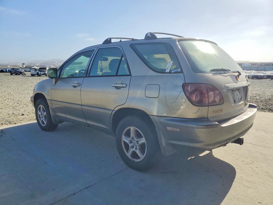 1999 Lexus Rx 300 VIN JT6HF10U7X0057386 COPART salvage auction — REAR END, CA - SALVAGE CERTIFICATE, sold $650 on 2026-07-13 (photo 2)
