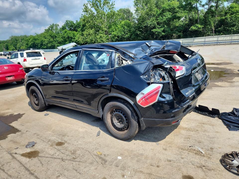 2016 Nissan Rogue VIN JN8AT2MV3GW144358 COPART salvage auction — REAR END, Pa - Certificate Of Salvage, sold $575 on 2026-07-16 (photo 2)