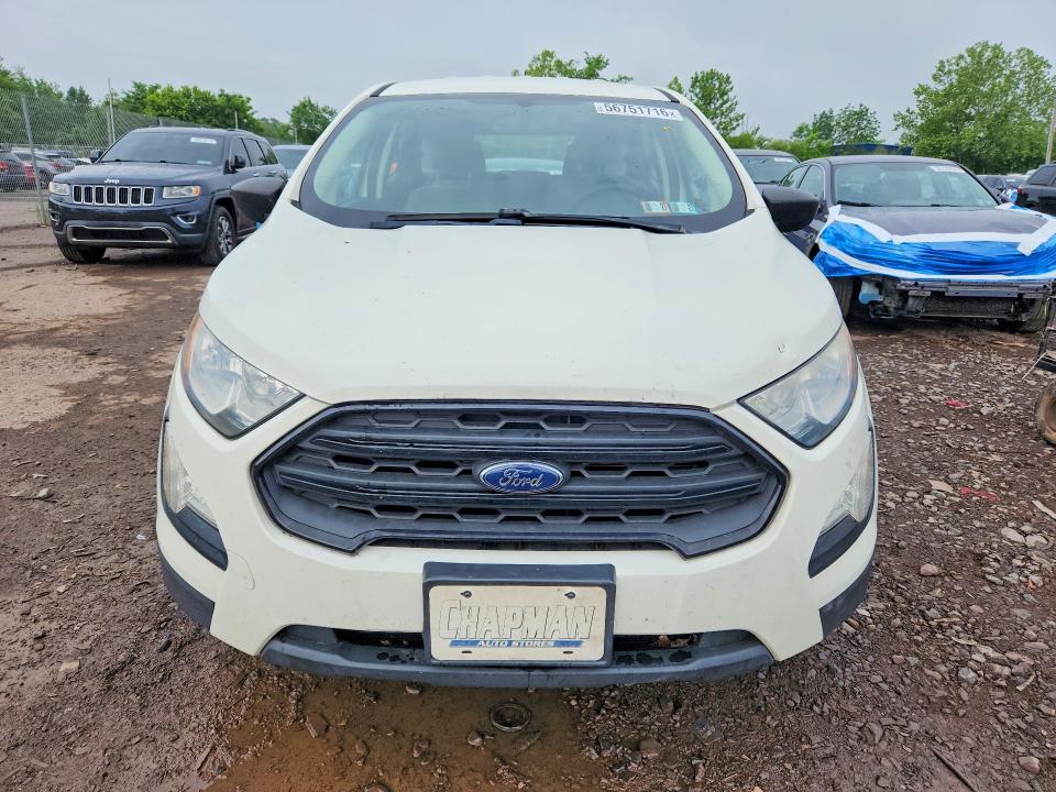 2020 Ford Ecosport VIN MAJ6S3FL5LC383577 COPART salvage auction — REAR END, Pa - Certificate Of Salvage, sold $1,850 on 2026-07-06 (photo 5)