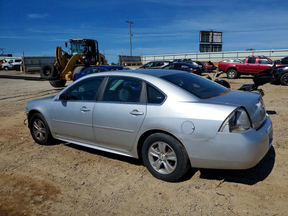 2014 Chevrolet Impala limited VIN 2G1WA5E39E1141628 COPART salvage auction — FRONT END, VA - CERTIFICATE OF TITLE, sold $2,400 on 2026-07-17 (photo 2)