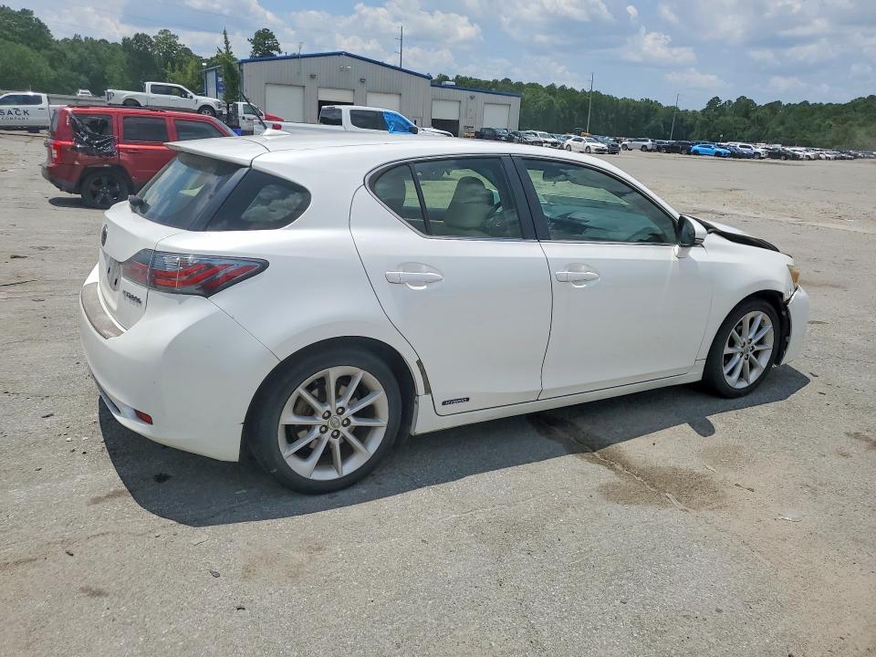2012 Lexus Ct VIN JTHKD5BH8C2082712 COPART salvage auction — FRONT END, Ga - Cert Of Title-Salvage, sold $3,200 on 2026-07-20 (photo 3)