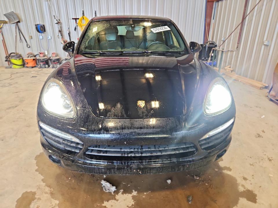 2014 Porsche Cayenne VIN WP1AB2A22ELA55676 COPART salvage auction — REAR END, Wi - Junked Vehicle Bill Of Sale, sold $1,150 on 2026-07-06 (photo 5)