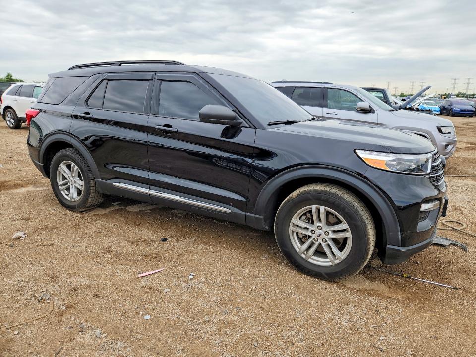 2023 Ford Explorer VIN 1FMSK8DH3PGB22933 COPART salvage auction — SIDE, Il - Salvage Certificate, sold $300 on 2026-07-21 (photo 4)