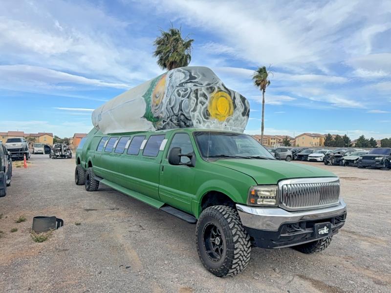 2001 Ford Excursion VIN 1FMNU41SX1EB19210 COPART salvage auction — MINOR DENT/SCRATCHES, Nv - Certificate Of Title (P), sold $6,900 on 2026-07-08 (photo 1)