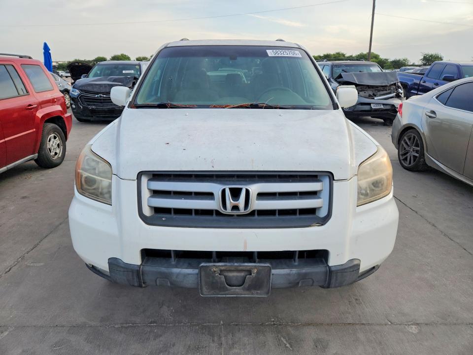 2008 Honda Pilot VIN 5FNYF18448B009523 COPART salvage auction — MINOR DENT/SCRATCHES, Tx - Certificate Of Title, sold $525 on 2026-07-02 (photo 5)