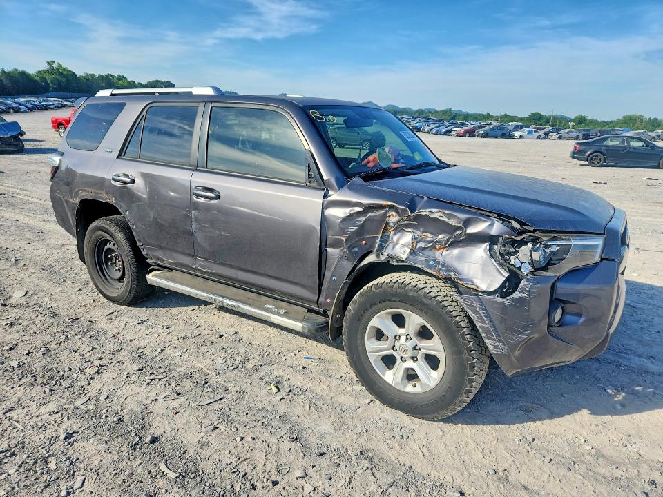 2015 Toyota 4runner VIN JTEZU5JR2F5090457 COPART salvage auction — FRONT END, Tn - Salvage Certificate, sold $8,400 on 2026-07-07 (photo 4)