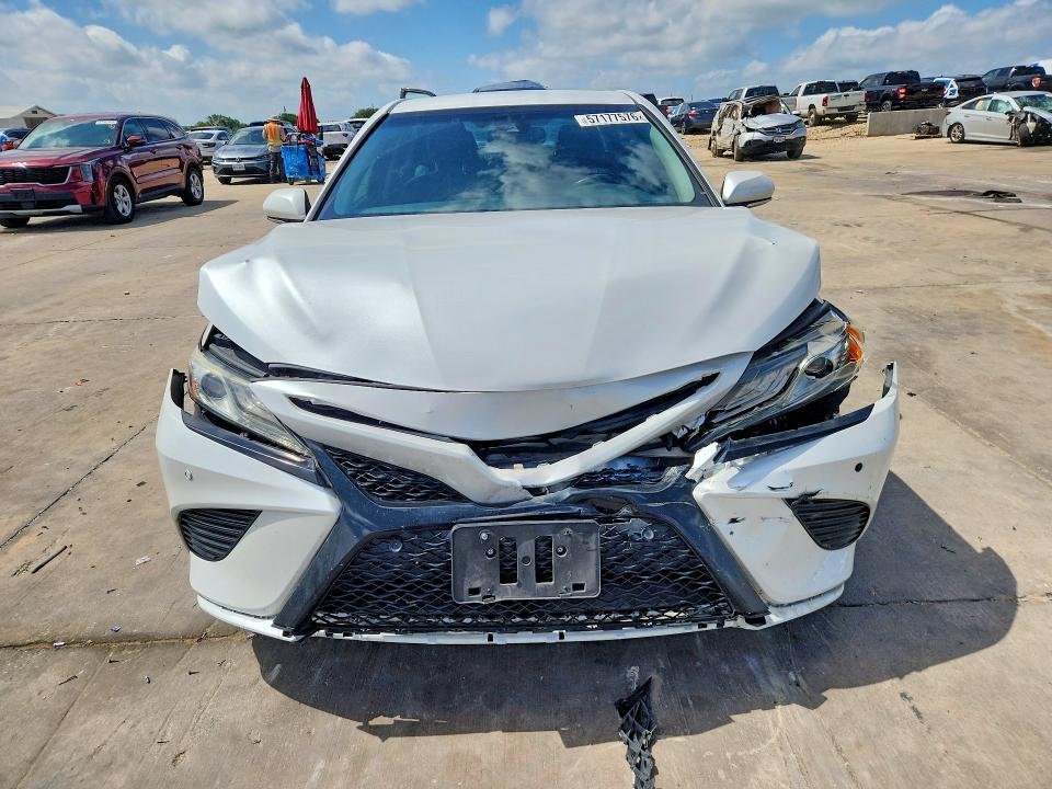 2018 Toyota VIN 4T1B61HK3JU038105 COPART salvage auction — FRONT END, Tx - Salvage Vehicle Title, sold $4,200 on 2026-07-27 (photo 5)