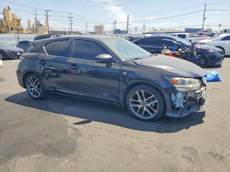 2016 Lexus VIN JTHKD5BH6G2255505 COPART salvage auction — FRONT END, Ca - Salvage Certificate, sold $2,700 on 2026-07-08 (photo 4)