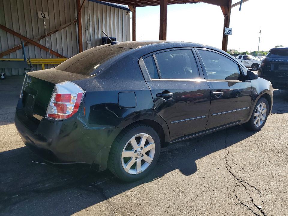 2008 Nissan Sentra VIN 3N1AB61E68L689698 COPART salvage auction — REAR END, Co - Dis/Dlr/Exp Only Clean Title, sold $625 on 2026-07-09 (photo 3)