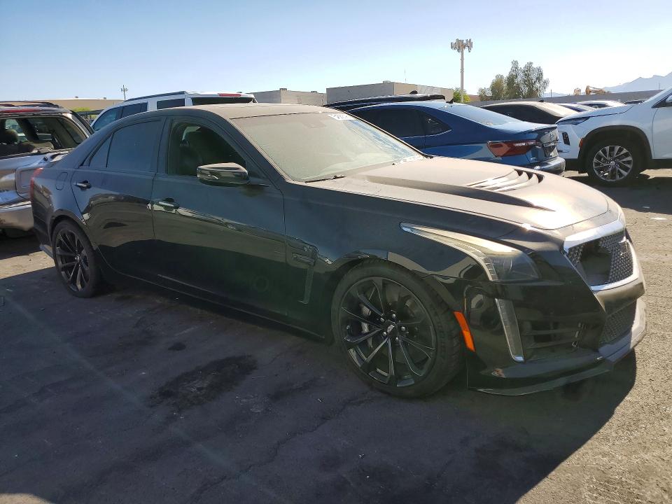 2017 Cadillac Cts VIN 1G6A15S62H0155647 COPART salvage auction — VANDALISM, Nv - Salvage Title, sold $26,250 on 2026-07-22 (photo 4)