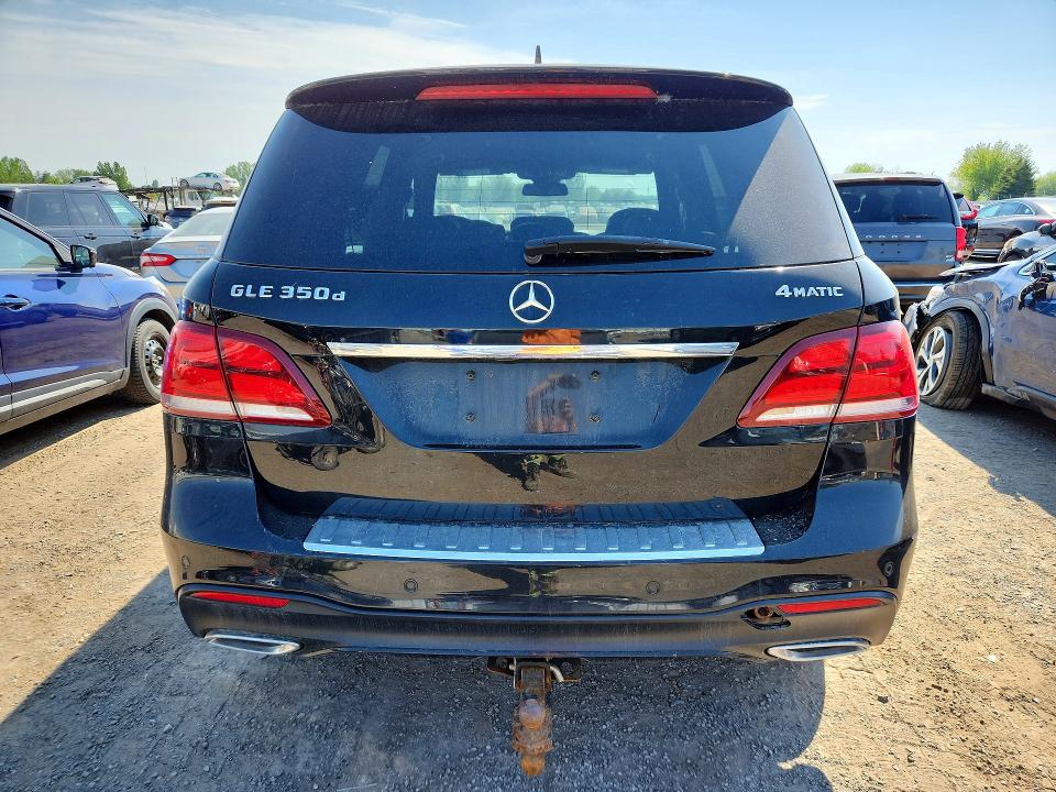 2016 Mercedes-benz Gle VIN 4JGDA2EB3GA758290 COPART salvage auction — UNDERCARRIAGE, On - Permit No Brand - Unfit, sold $10,200 on 2026-07-30 (photo 6)