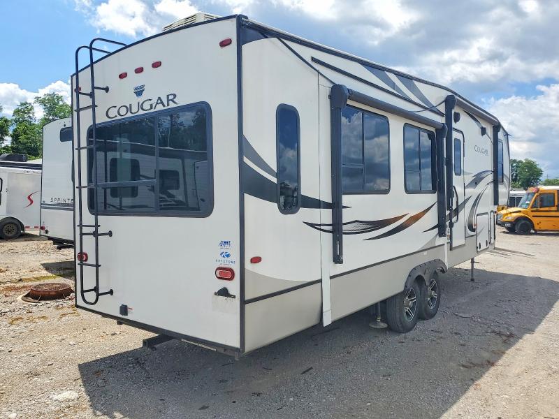 2021 Keystone Cougar VIN 4YDF29021M2510875 COPART salvage auction — WATER/FLOOD, KY - CERT OF TITLE-SALVAGE WATER, sold $7,200 on 2026-08-27 (photo 4)