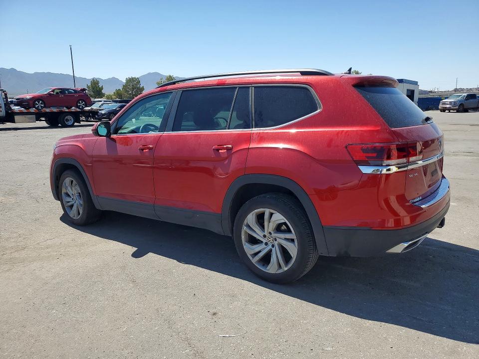 2023 Volkswagen Atlas VIN 1V2WR2CA2PC521437 COPART salvage auction — FRONT END, Tx - Salvage Vehicle Title, sold $6,600 on 2026-07-31 (photo 2)