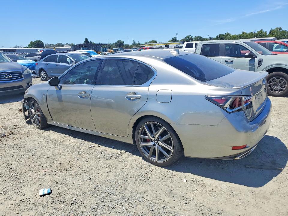 2018 Lexus Gs 350 VIN JTHBZ1BL2JA016402 COPART salvage auction — FRONT END, Ca - Salvage Certificate, sold $11,900 on 2026-07-16 (photo 2)