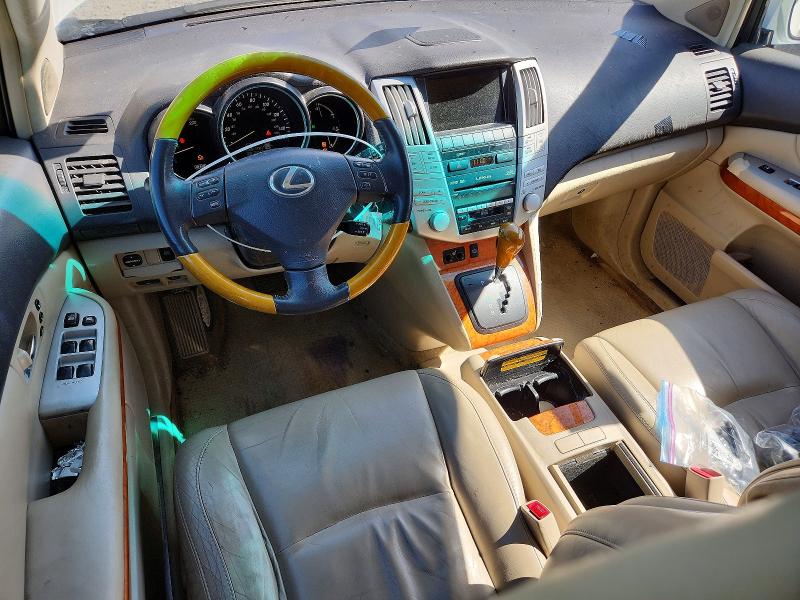 2007 Lexus Rx 400h VIN JTJHW31U772033142 COPART salvage auction — FRONT END, Or - Certificate Of Title, sold $675 on 2026-07-07 (photo 8)