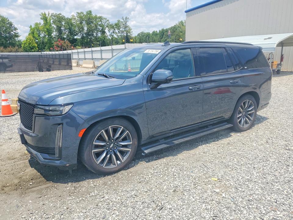 2021 Cadillac VIN 1GYS4FKL5MR411056 COPART salvage auction — VANDALISM, SC - CERTIFICATE OF TITLE, sold $40,750 on 2026-07-06 (photo 1)