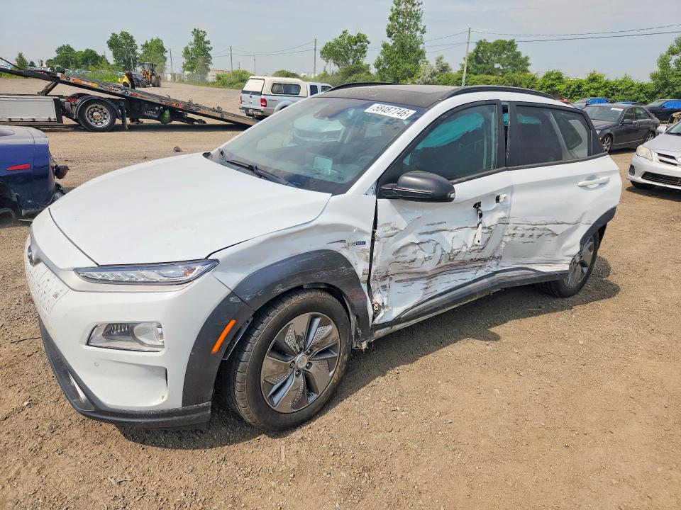 2020 Hyundai VIN KM8K33AGXLU071731 COPART salvage auction — SIDE, Qc - Gravement Accidente, sold $3,100 on 2026-07-28 (photo 1)