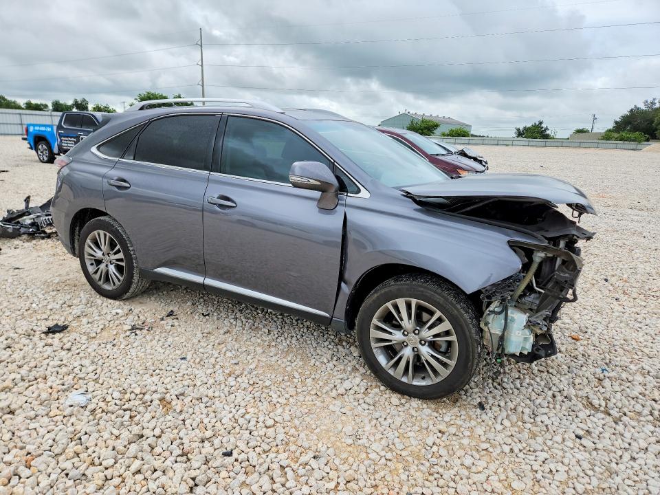 2013 Lexus Rx VIN 2T2ZK1BA8DC089790 COPART salvage auction — FRONT END, Tx - Salvage Vehicle Title, sold $4,550 on 2026-07-02 (photo 4)