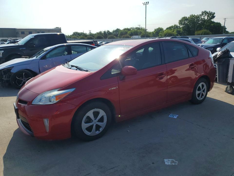 2015 Toyota Prius VIN JTDKN3DU8F1892168 COPART salvage auction — REAR END, Tx - Salvage Vehicle Title, sold $2,800 on 2026-07-25 (photo 1)