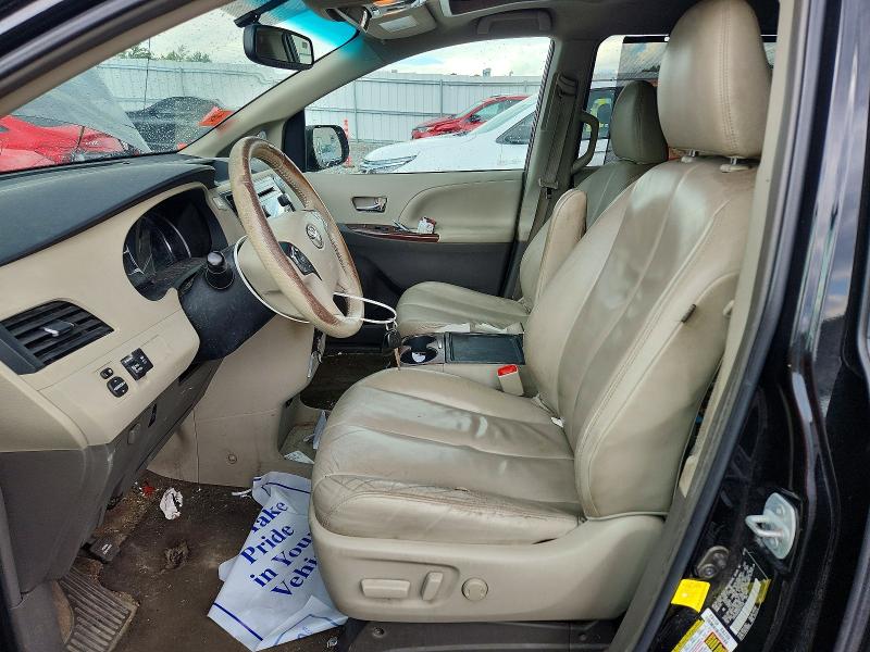 2012 Toyota Sienna VIN 5TDYK3DC5CS273732 COPART salvage auction — WATER/FLOOD, Wi - Certificate Of Title, sold $800 on 2026-07-13 (photo 7)