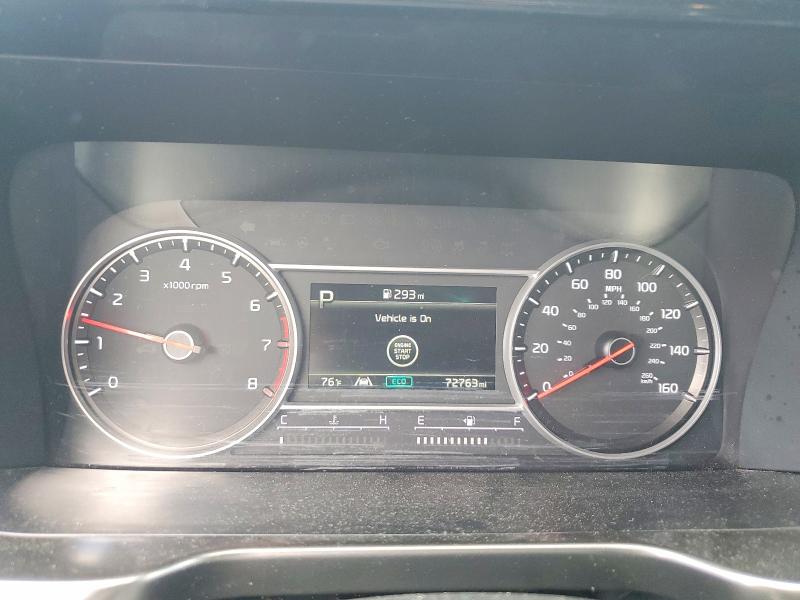 2022 Kia Sorento VIN 5XYRL4LC2NG157185 COPART salvage auction — REAR END, Va - Cert Of Title - Salvage, sold $3,550 on 2026-07-21 (photo 9)