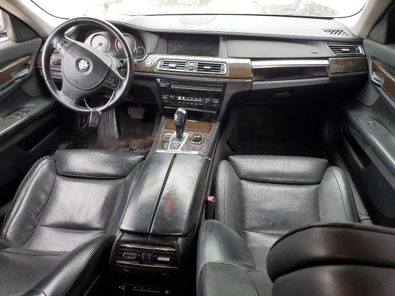 2011 BMW 7 series VIN WBAKC6C54BC394238 COPART salvage auction — MINOR DENT/SCRATCHES, Ca - Dis/Dlr/Exp App For Dup Clean, sold $475 on 2026-07-20 (photo 8)