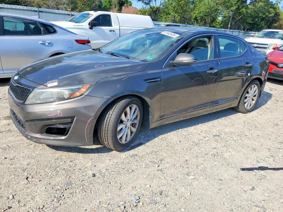 2014 Kia VIN 5XXGN4A75EG261021 COPART salvage auction — REAR END, Va - Certificate Of Title, sold $525 on 2026-07-07 (photo 1)