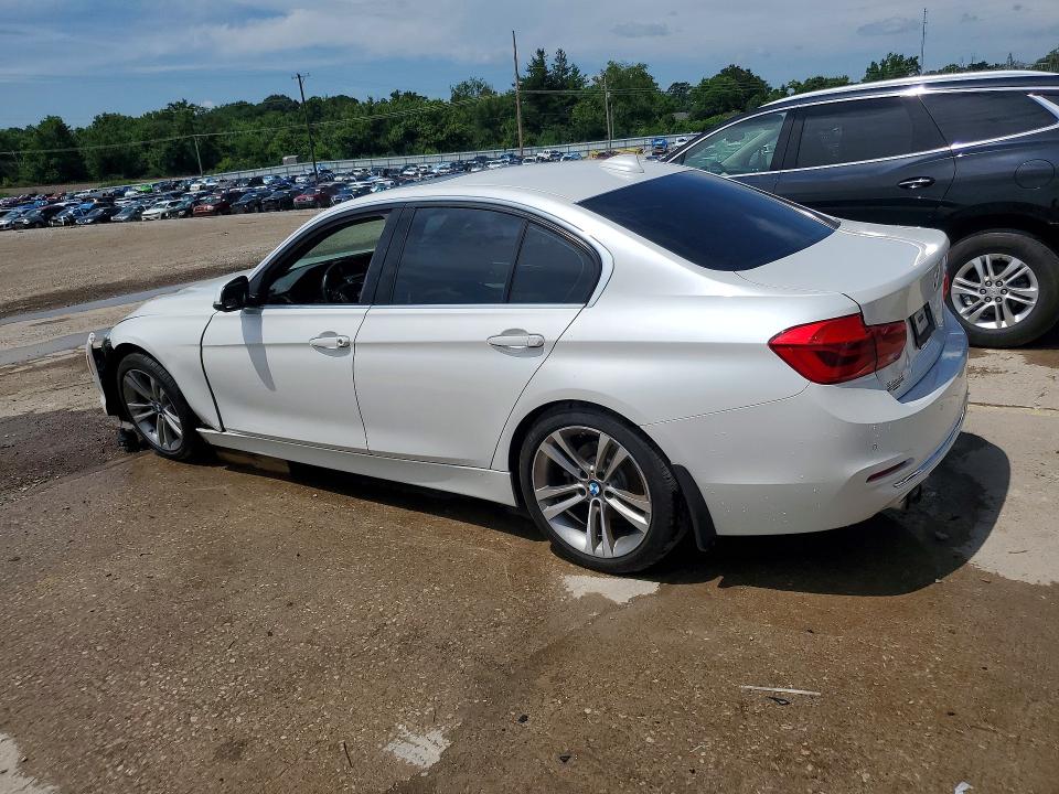 2017 BMW 3er VIN WBA8B9G5XHNU51578 COPART salvage auction — FRONT END, Ky - Bill Of Sale/Part Only/No Titl, sold $2,250 on 2026-07-08 (photo 2)